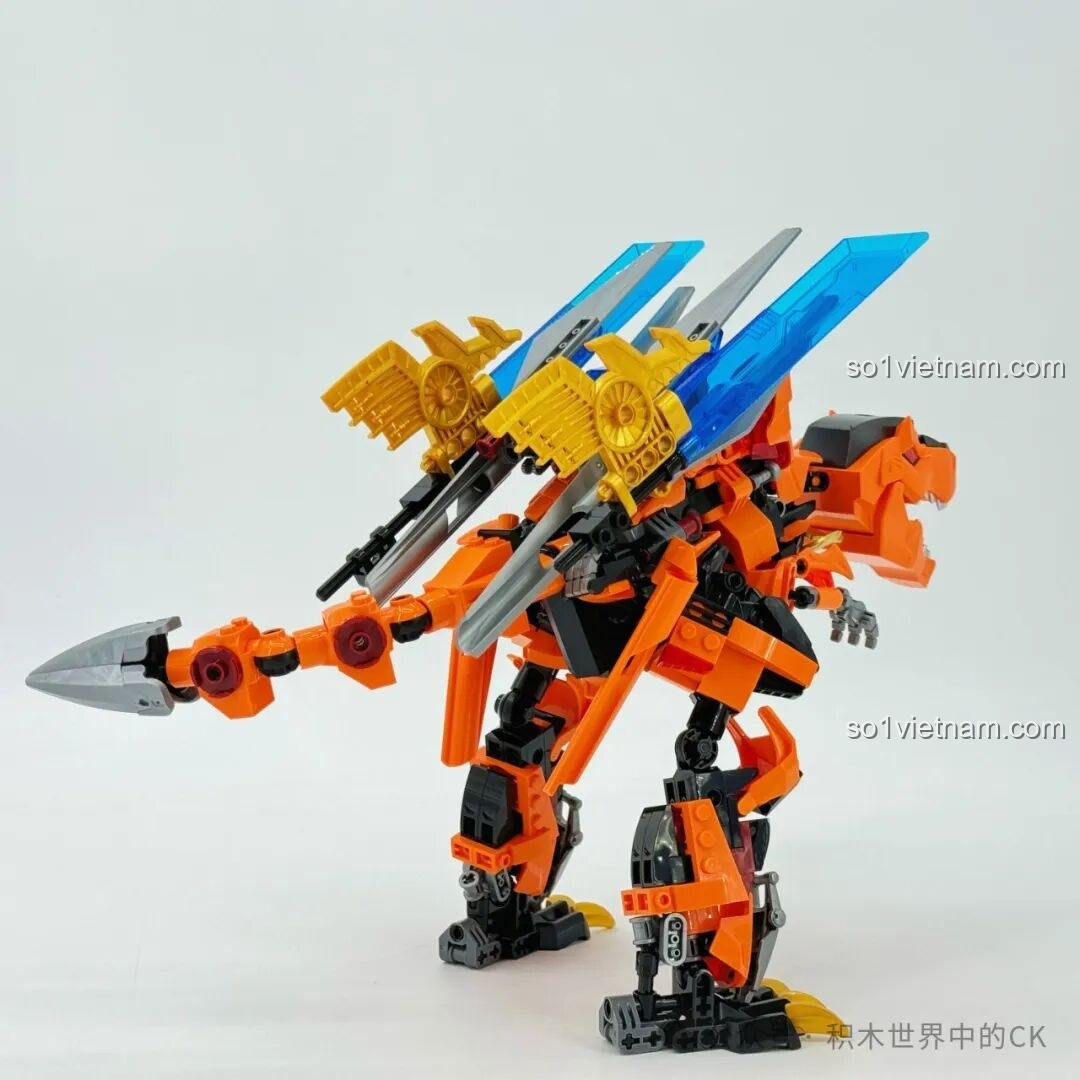 Toàn cảnh F5-A0007 dạng khủng long bạo chúa