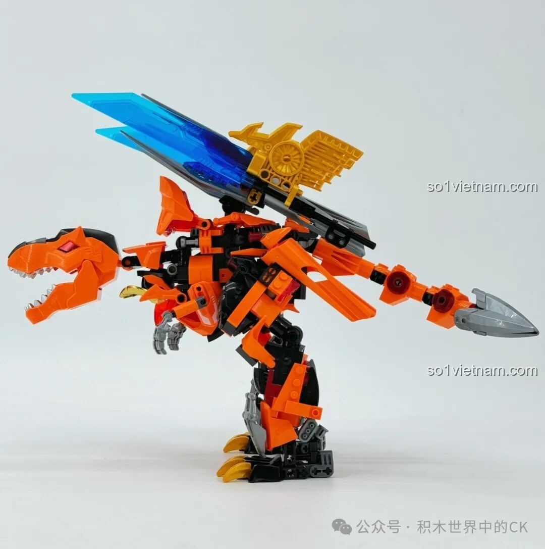 Toàn cảnh F5-A0007 dạng khủng long bạo chúa