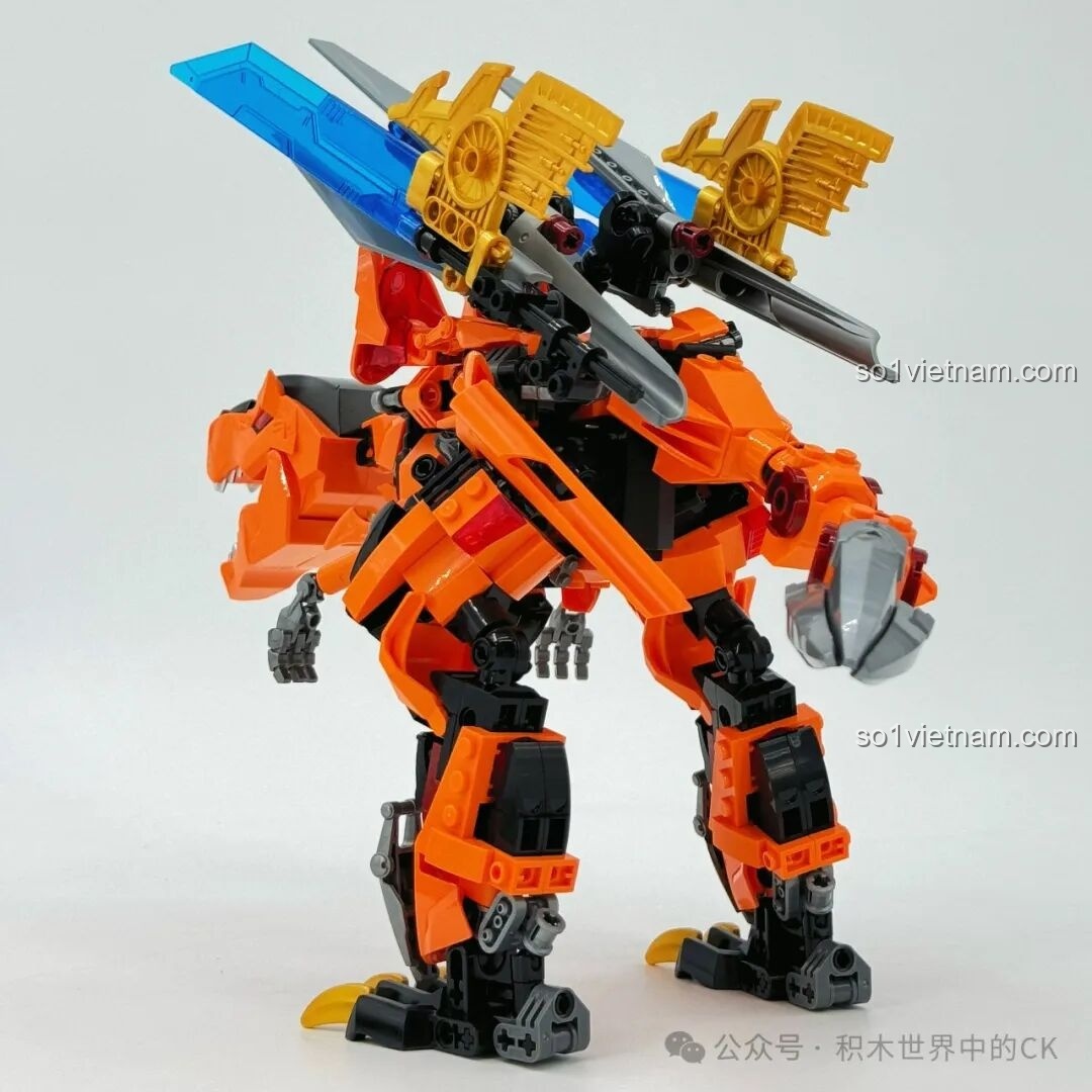 Toàn cảnh F5-A0007 dạng khủng long bạo chúa