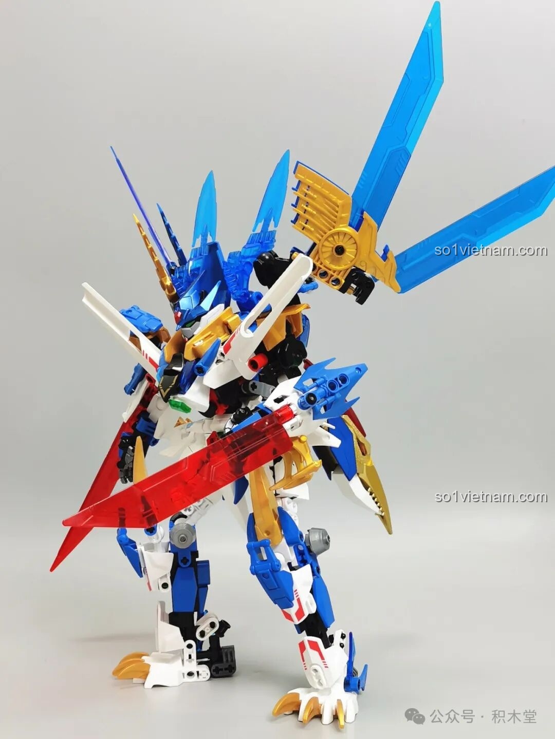 Hướng dẫn biến hình robot sang khủng long F5 A0007