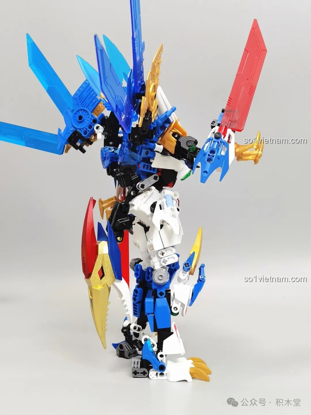 Hướng dẫn biến hình robot sang khủng long F5 A0007