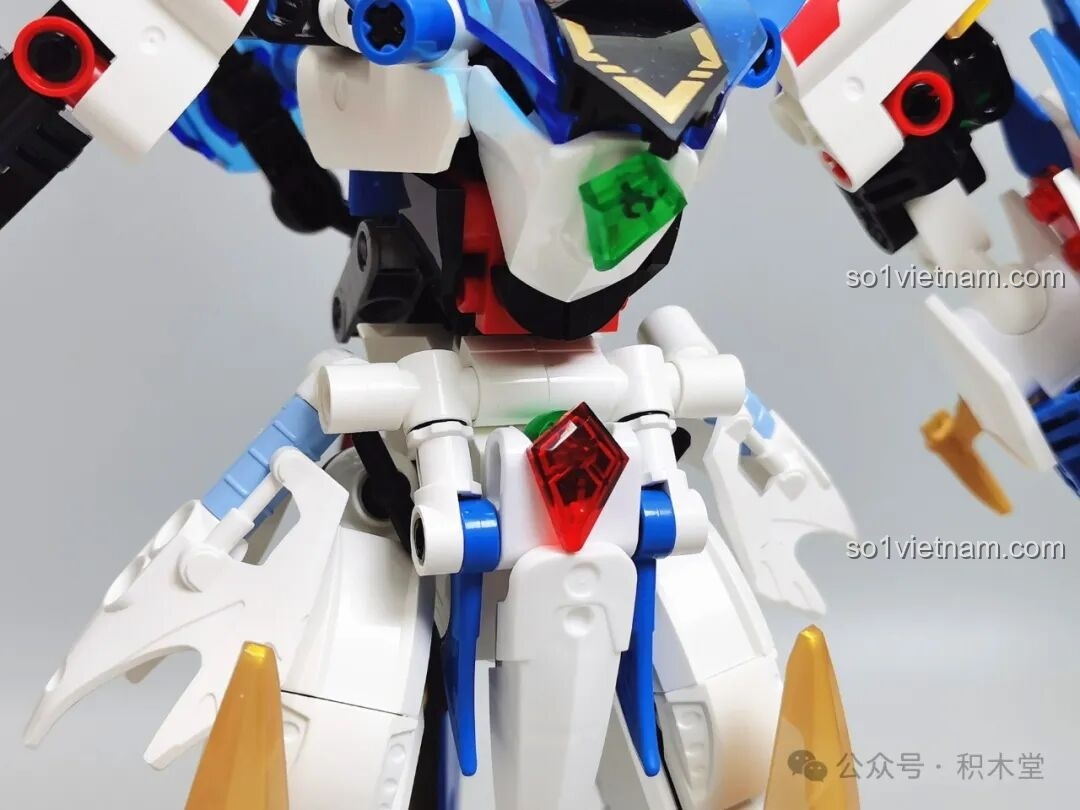 Khủng long F5 A0007 dạng đứng nhìn từ bên trái