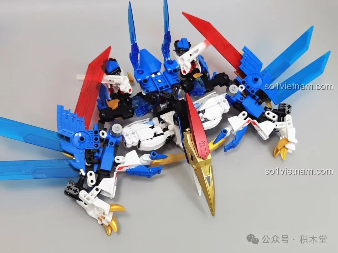 Khủng long F5 A0007 dạng đứng với vũ khí