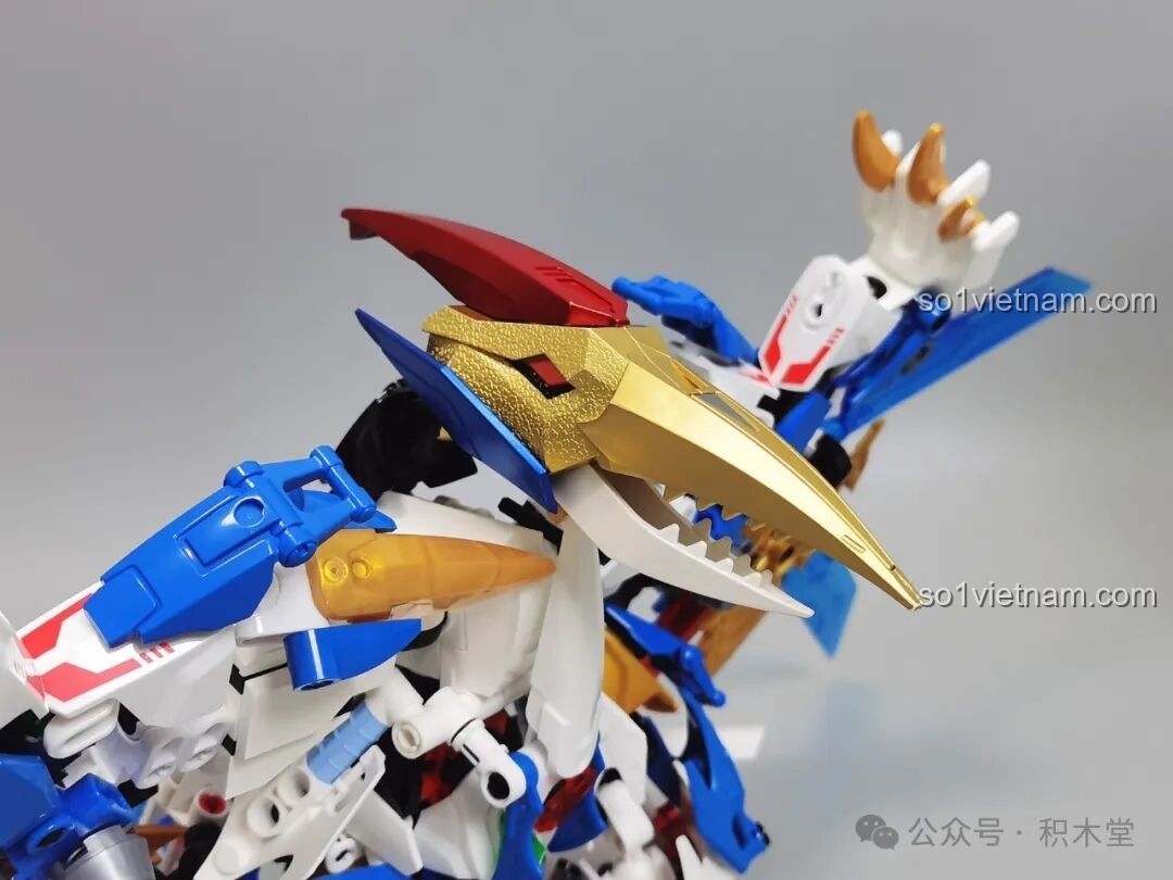 Khủng long F5 A0007 dạng đứng với vũ khí