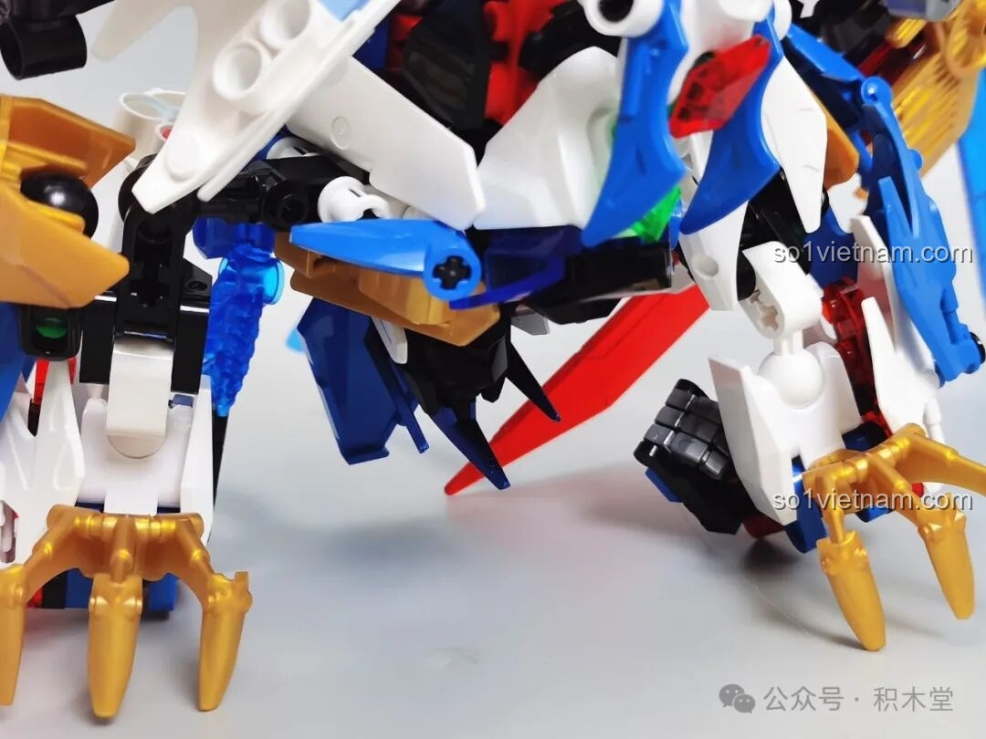 Khủng long F5 A0007 dạng đứng với vũ khí