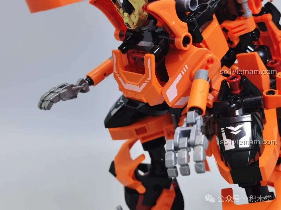 Khủng long F5 A0007 dạng đứng với vũ khí