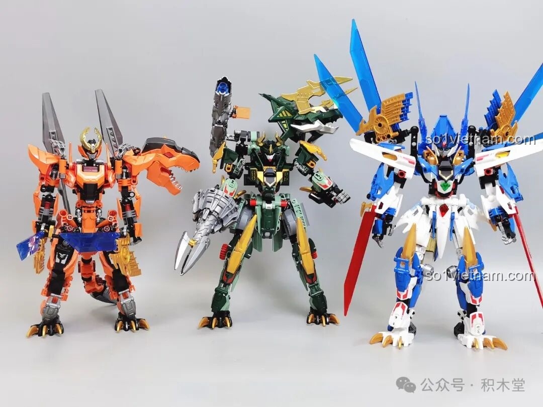 Khủng long F5 A0007 dạng đứng với vũ khí