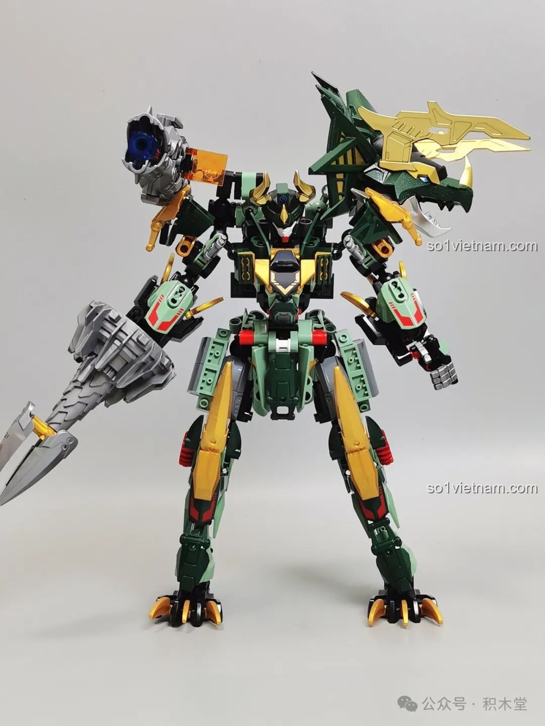 Khủng long F5 A0007 hoàn thiện nhìn từ phía sau