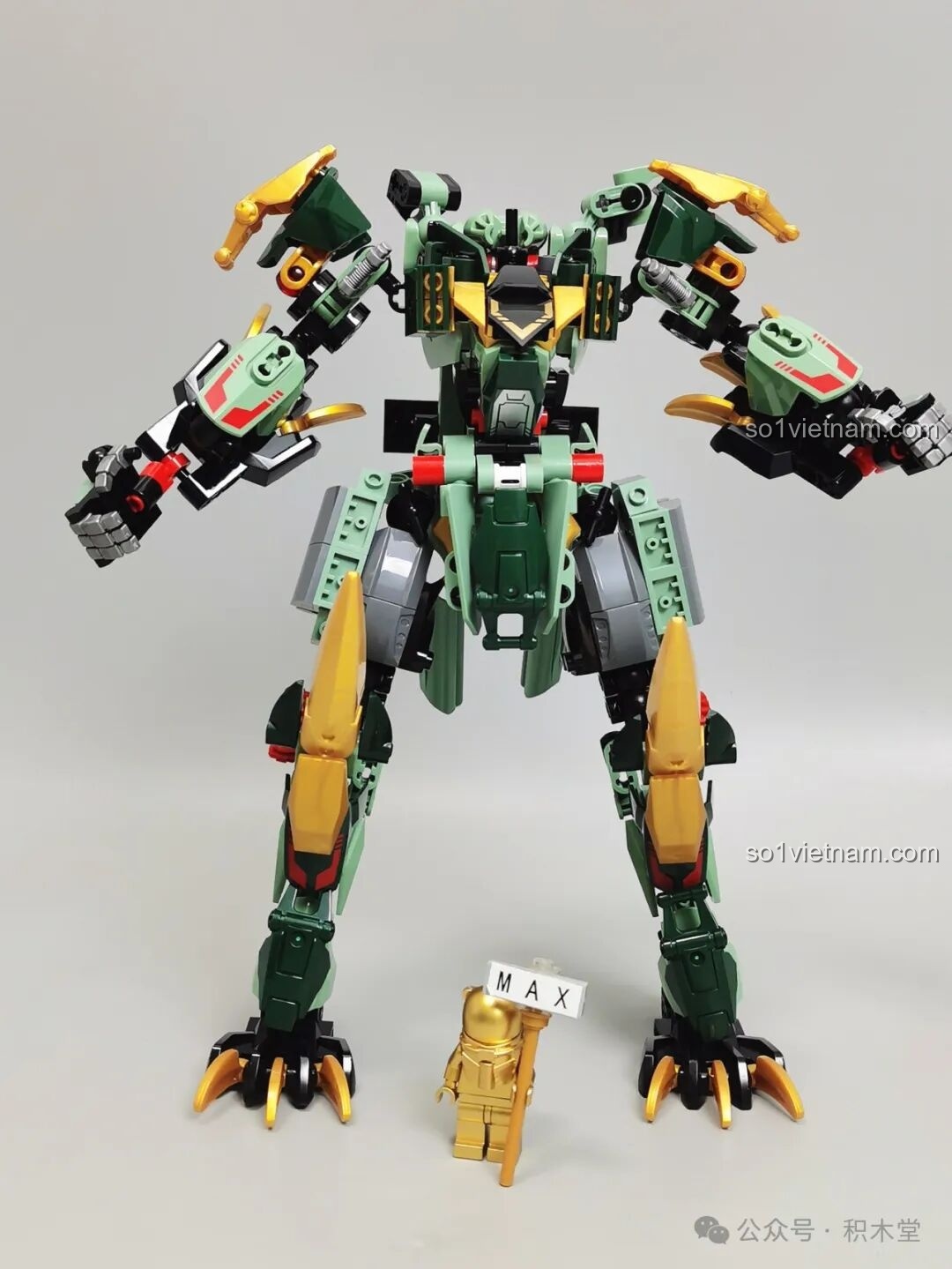 Khủng long F5 A0007 hoàn thiện mặt trước