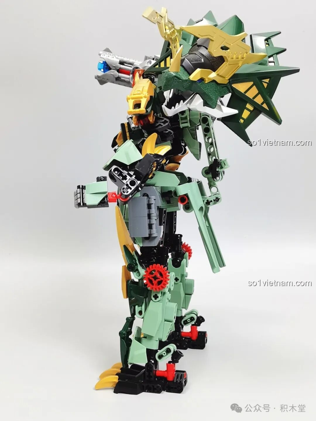 Khủng long F5 A0007 với vũ khí