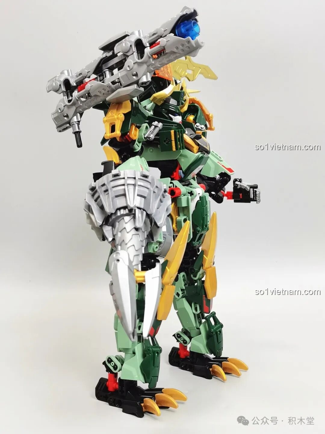 Khủng long F5 A0007 với vũ khí