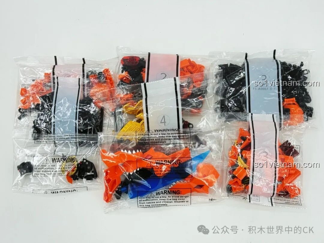 Các túi mảnh ghép số 1 của F5-A0007