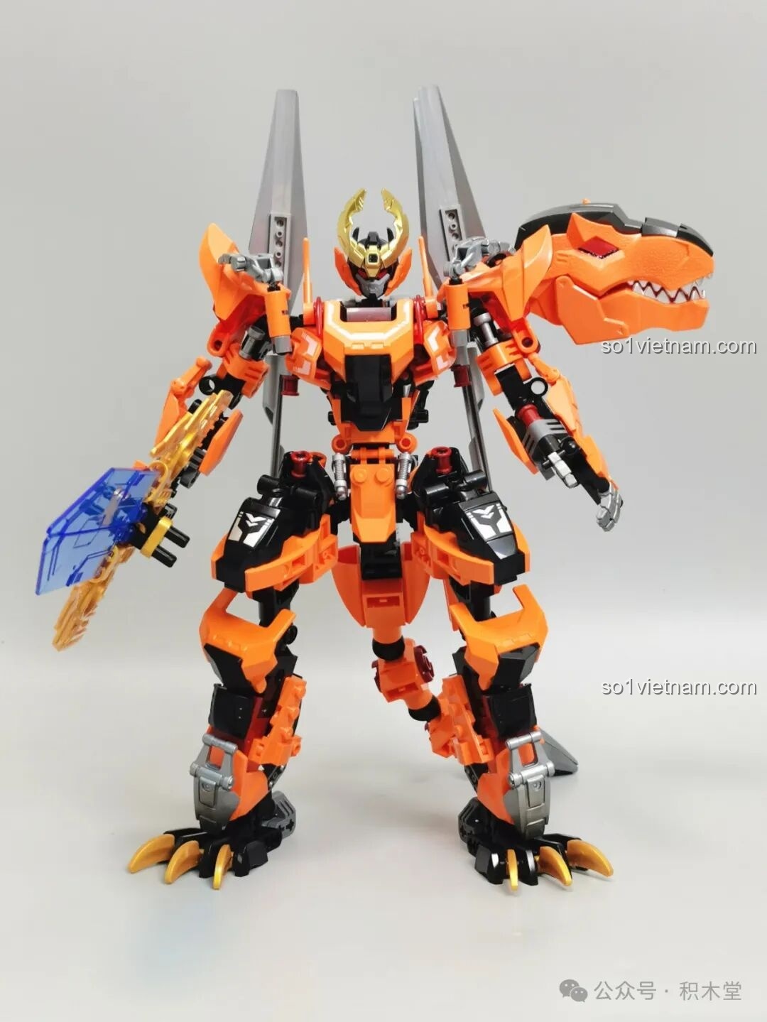 Đầu robot F5 A0007 đang lắp ráp