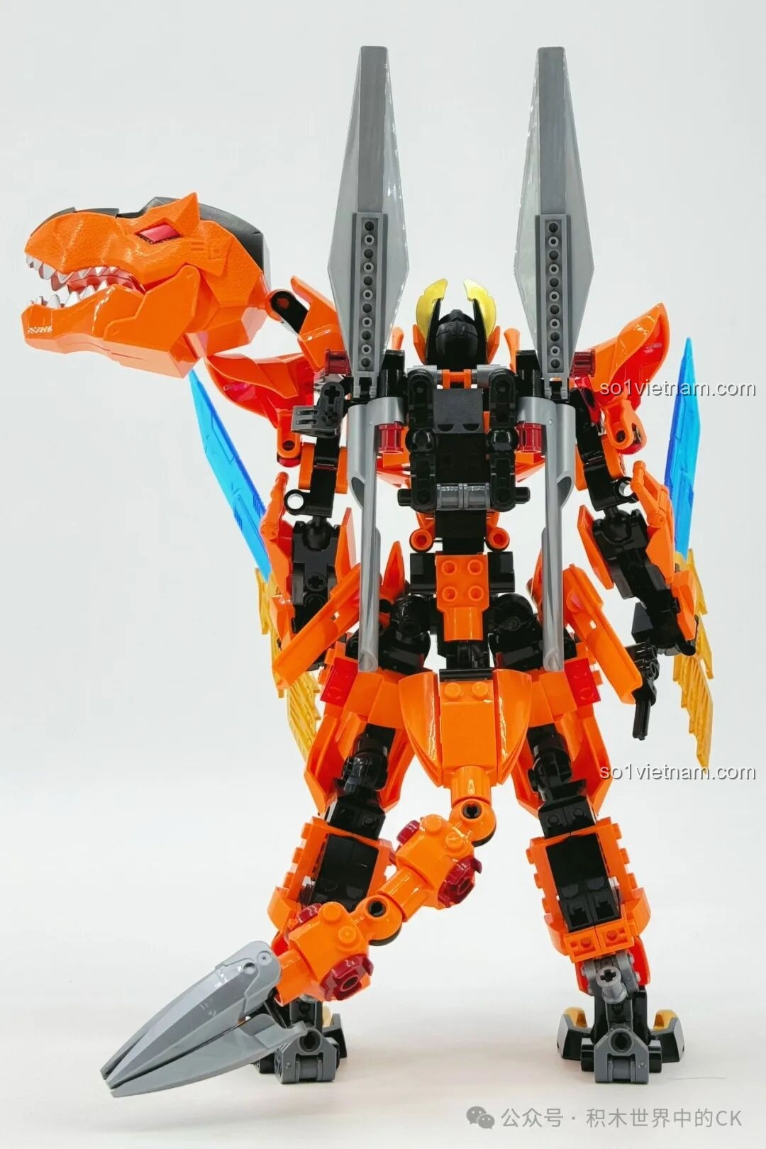 Chi tiết phần đầu khủng long F5-A0007