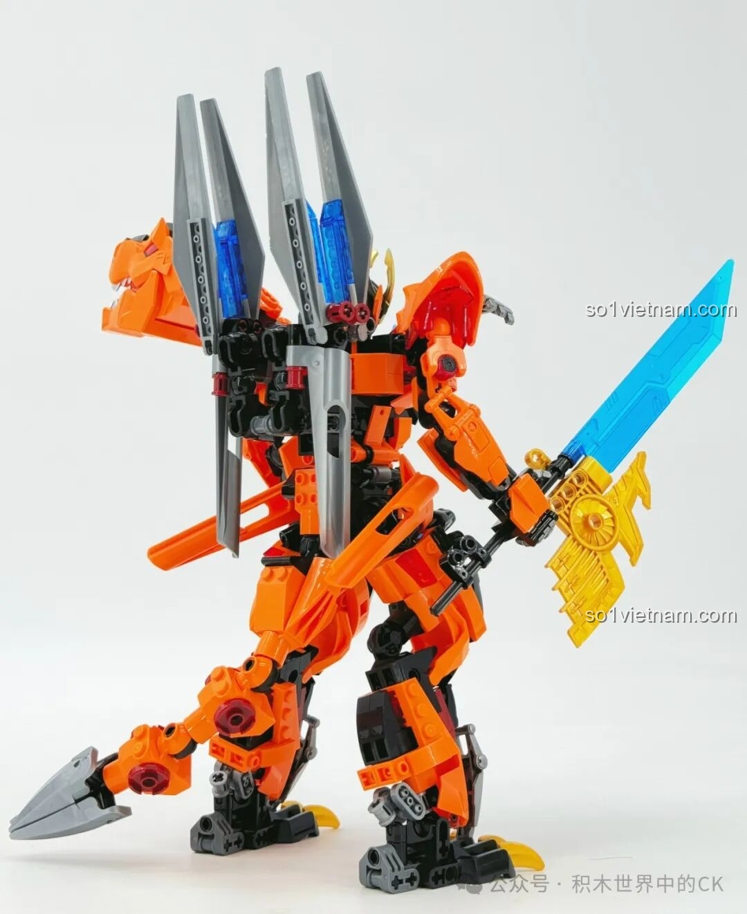 Chi tiết vũ khí kiếm năng lượng F5-A0007