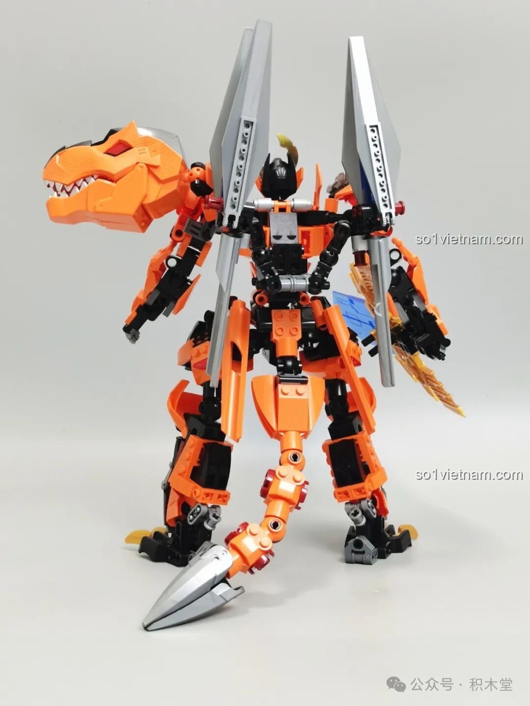 Mô hình F5 A0007 Tyrannosaurus Rex dạng cơ giáp hoàn thiện