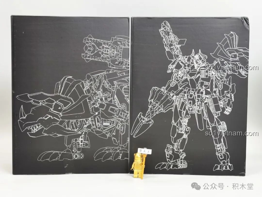 Mô hình F5 A0007 Tyrannosaurus Rex dạng cơ giáp với tất cả các phụ kiện và các chi tiết in