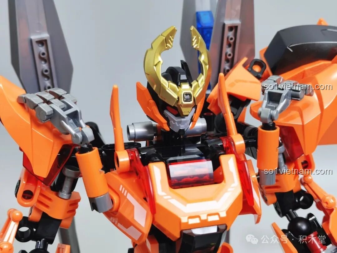 Mô hình F5 A0007 Tyrannosaurus Rex dạng cơ giáp với vũ khí lớn và cánh