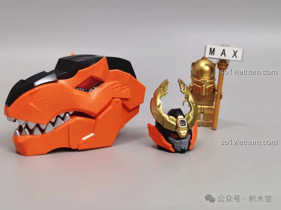 Mô hình F5 A0007 Tyrannosaurus Rex dạng cơ giáp đang lắp dở