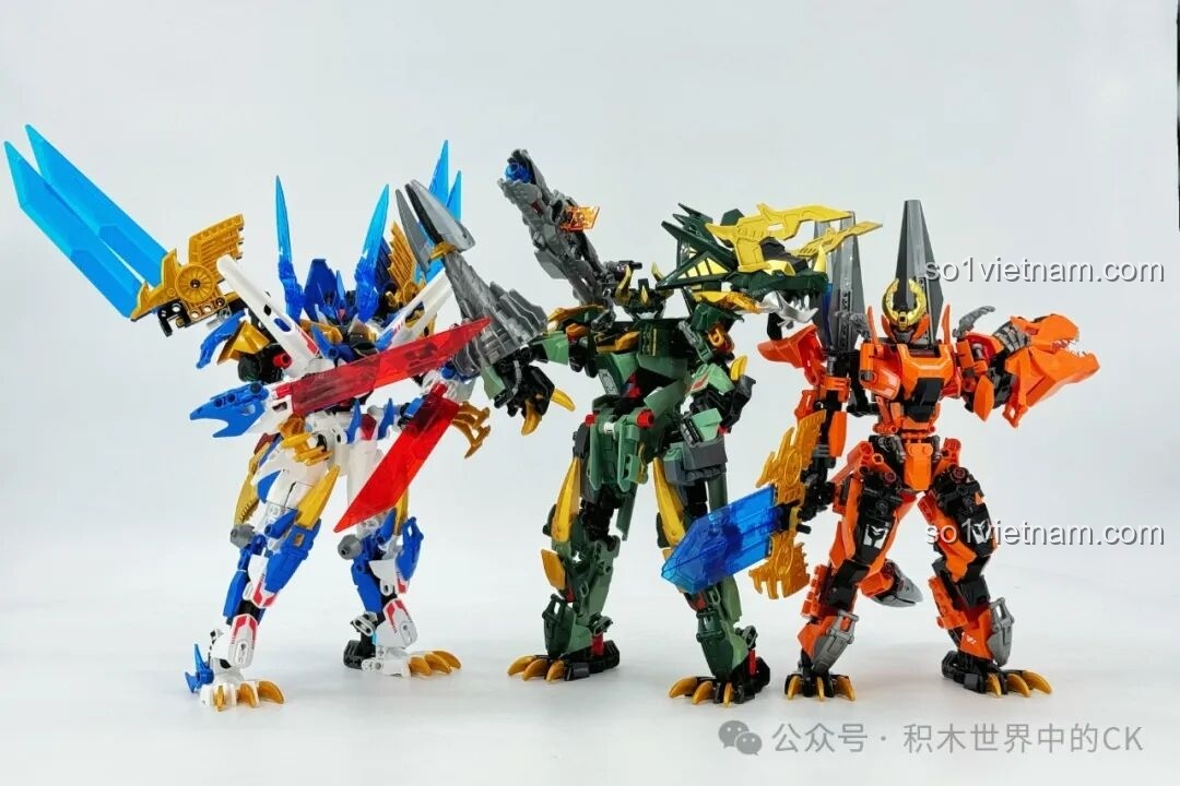 Các nhân vật mini trong bộ sưu tập F5.