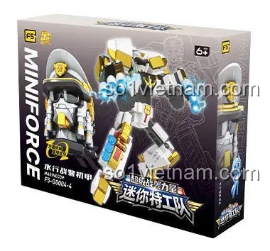 Hộp đựng Robot Marinecop F5 F5-G0004-4 đồ chơi lắp ráp cho bé trai 6 tuổi
