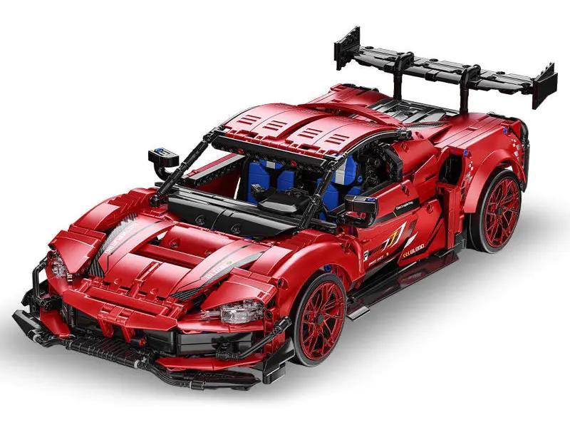 Mô hình Ferrari 296 GT3 Fei Fan QM00037 đỏ rực rỡ, chi tiết cao, tỉ lệ 1:10, phù hợp bé trai 8 tuổi, giá tốt.