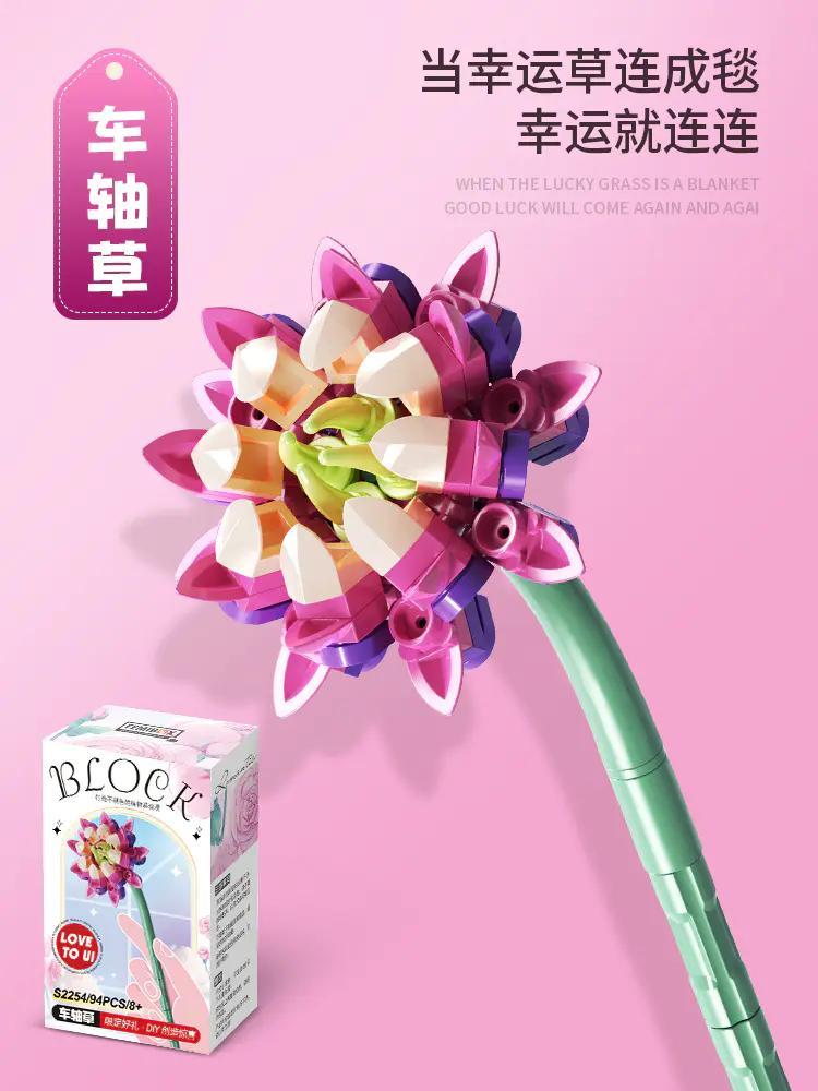 Femibox S2254 Bộ lắp ghép Chậu cây mọng nước 94 Mảnh Ghép Sáng Tạo