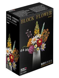 Femibox S2261 Bộ lắp ghép Bó hoa gạch xếp hình Hộp sản phẩm