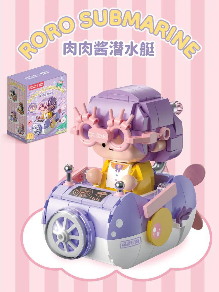 bộ đồ chơi Tàu Ngầm Roro Submarine cho bé gái 6 tuổi, thiết kế đáng yêu, giá tốt.