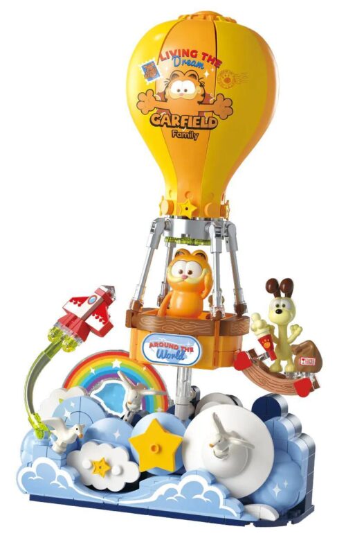 Mô hình Khinh khí cầu Kỳ ảo Gia đình Garfield Femibox S44074