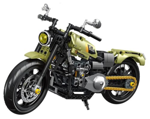 Bộ lắp ghép Forange Block FC9303 Xe Mô Tô Biến Hình Engine Morph, đồ chơi mô hình kỹ thuật cho bé trai 6 tuổi giá rẻ.