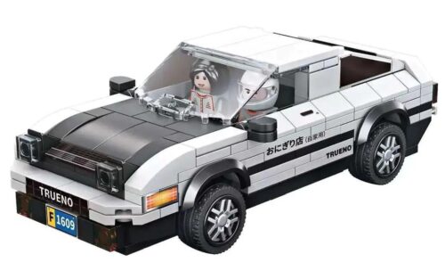 Mô hình Siêu xe Racing Club FC1609 Forange lắp ráp có 2 minifigure
