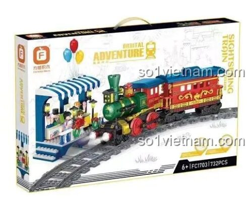 Hộp sản phẩm mô hình tàu tham quan công viên Forange FC1703