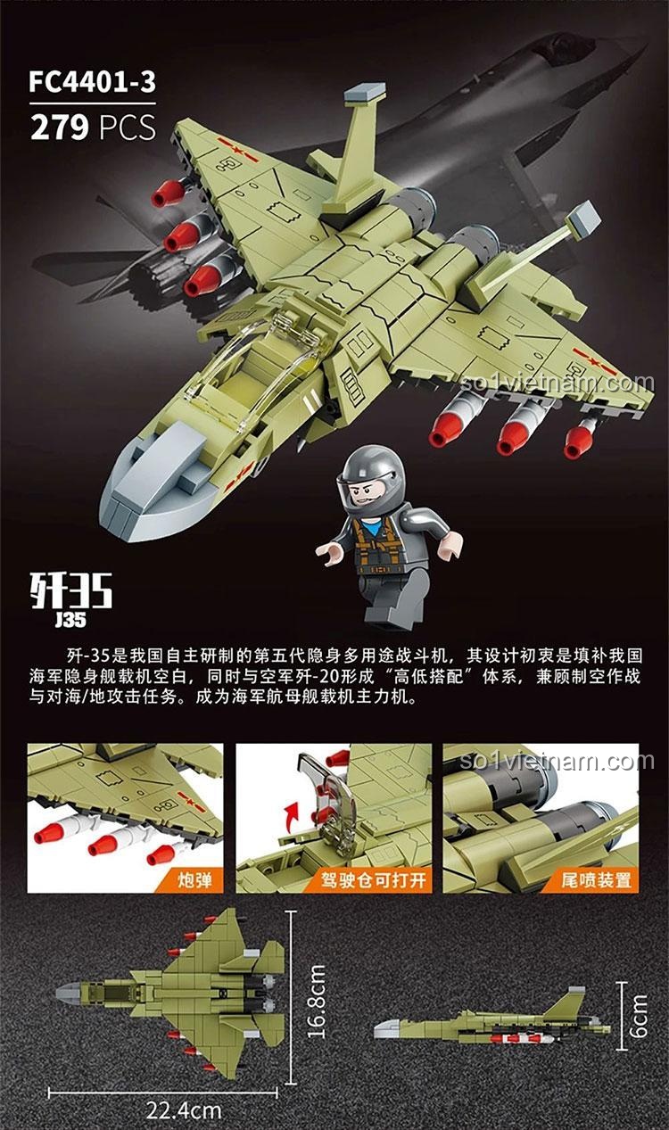 Mô hình tàu khu trục Type 055 từ bộ lắp ghép Forange FC4401