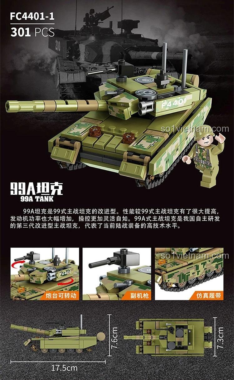 Mô hình xe phóng tên lửa Red Flag 22 từ bộ lắp ghép Forange FC4401