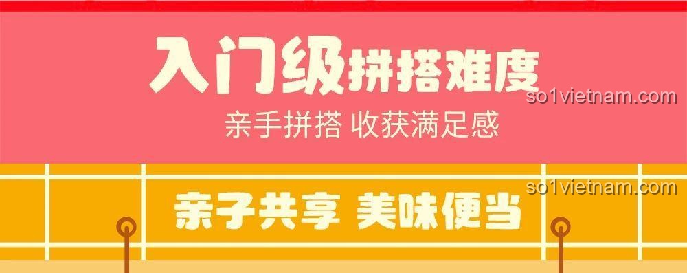 Mô hình đồ ăn nhanh Bộ Sưu Tập Mini Hộp Cơm Mini 6 Món Forange FC8288