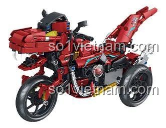 Forange FC9013 Khủng long chiến xa đỏ cho bé trai 6 tuổi