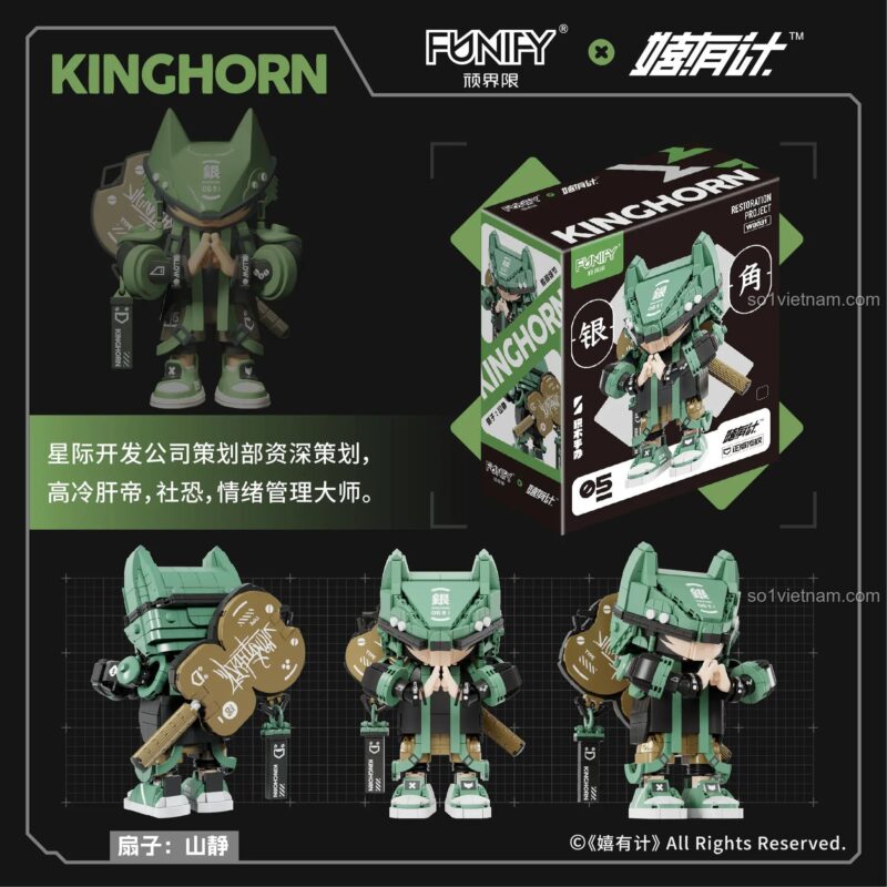 Tổng thể mô hình Kinghorn FUNIFY W8031