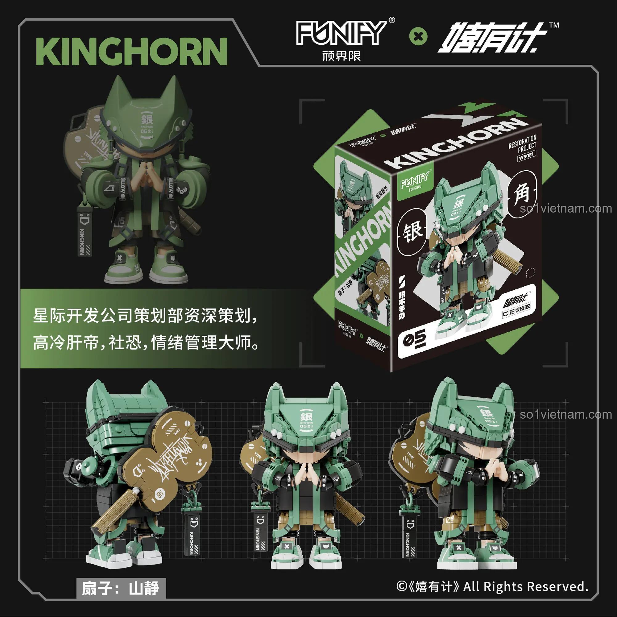 Tổng thể mô hình Kinghorn FUNIFY W8031