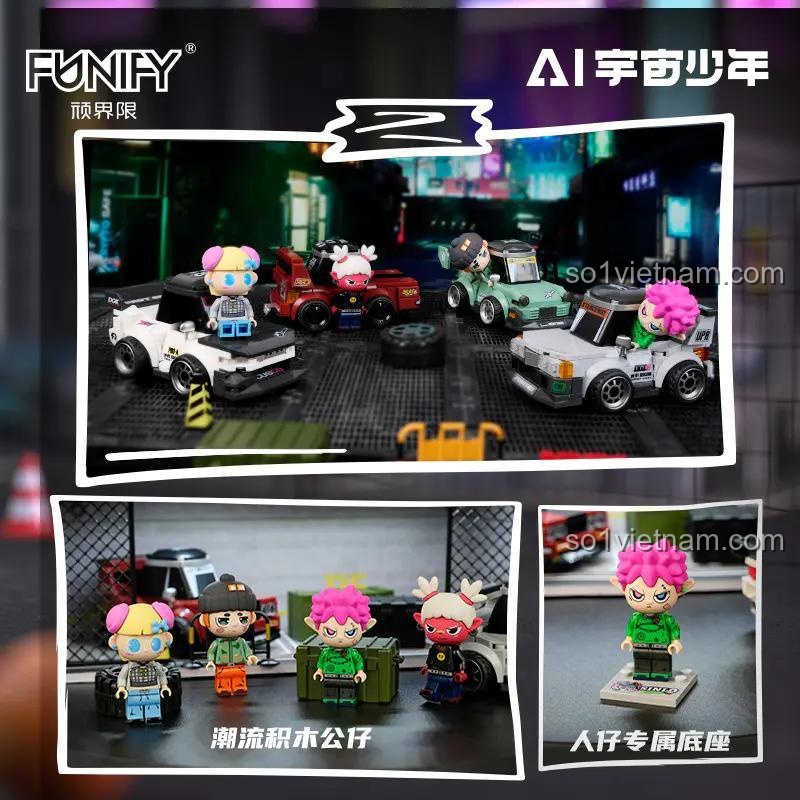 FUNIFY W9024 AI 宇宙少年 Bộ sưu tập xe