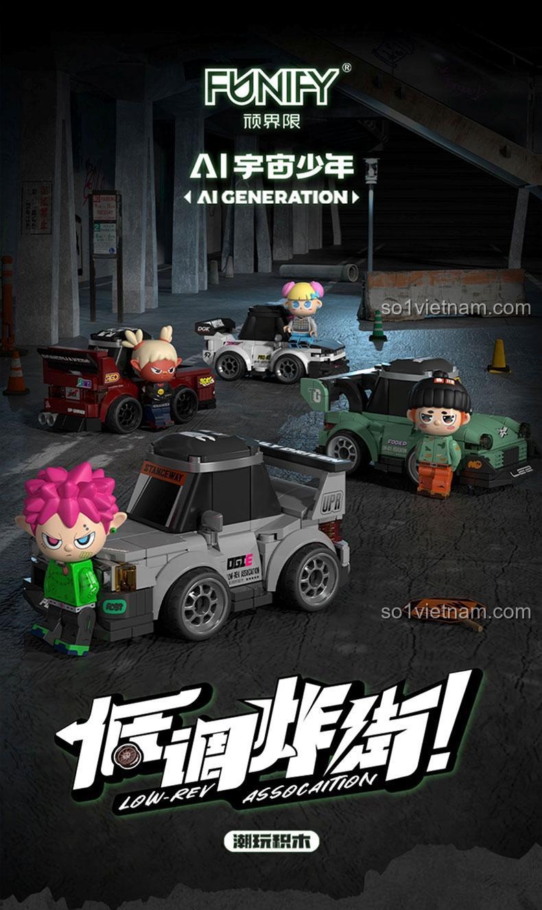 FUNIFY W9024 AI 宇宙少年 Các xe lắp ráp