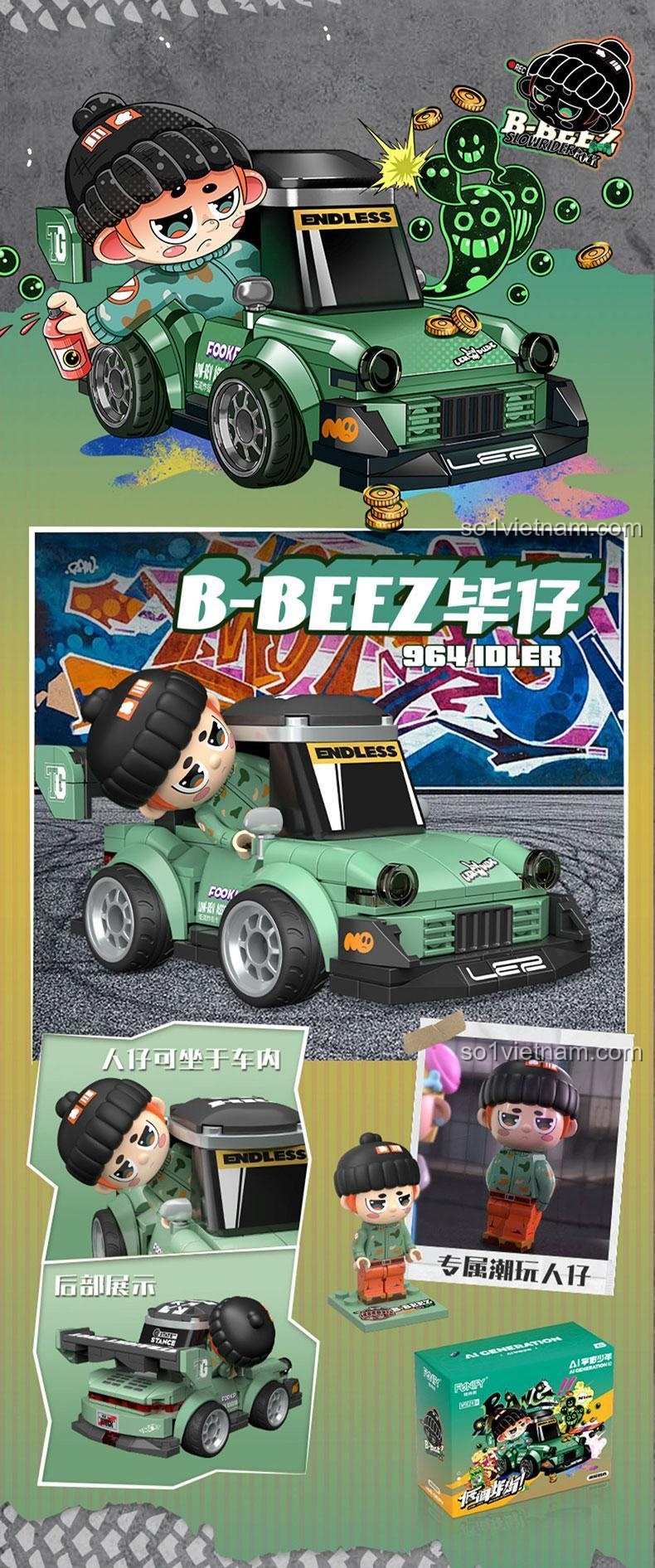 FUNIFY W9024 AI 宇宙少年 Xe B-BEEZ 毕仔 lắp ráp