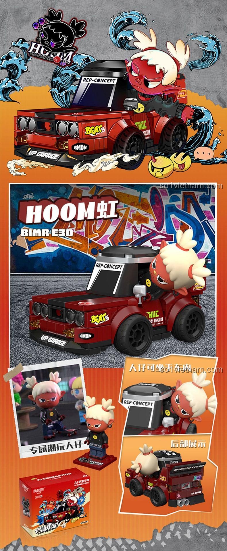 FUNIFY W9024 AI 宇宙少年 Xe HOOM 虹 lắp ráp