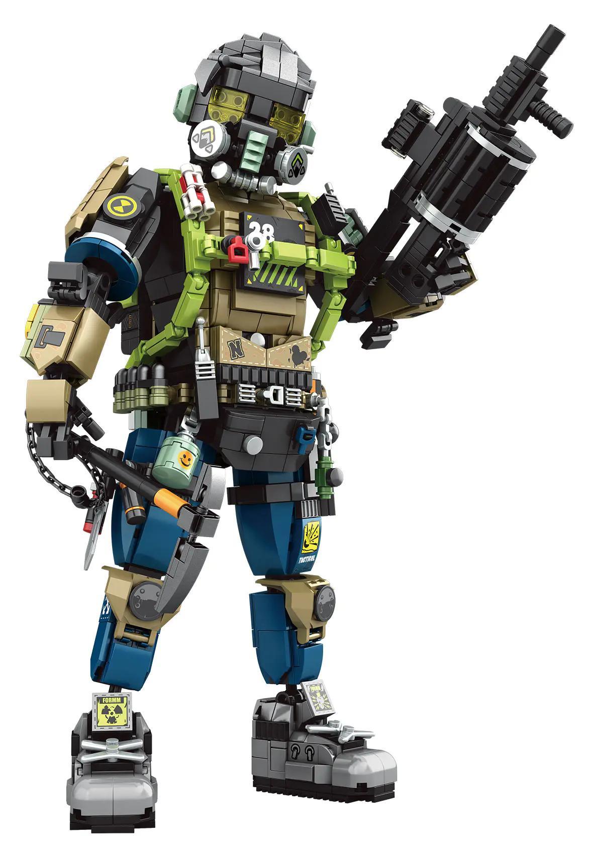 Mô hình FUNIFY W9101 Apocalyptic Survivor: Nate với vũ khí, phong cách chiến binh tận thế