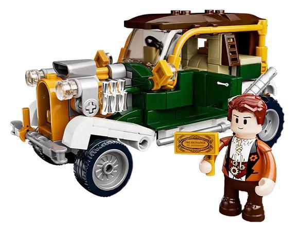 Xe Steampunk Cổ điển FunWhole F9019 với minifigure