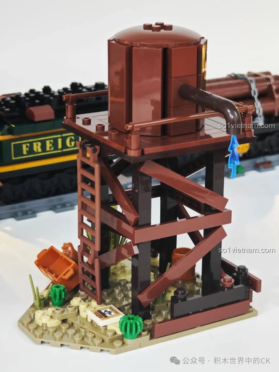 Hình ảnh minh họa bước lắp ráp thứ mười hai của bộ Funwhole F9036.