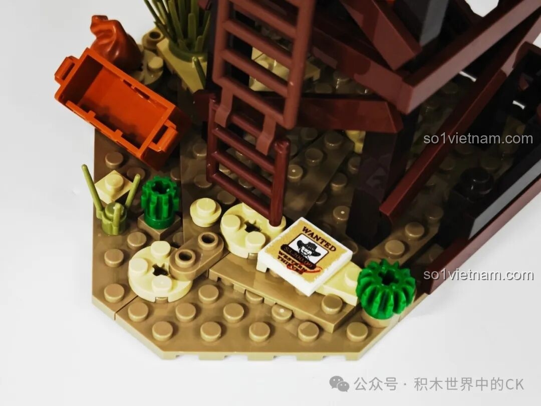 Hình ảnh minh họa bước lắp ráp thứ mười lăm của bộ Funwhole F9036.