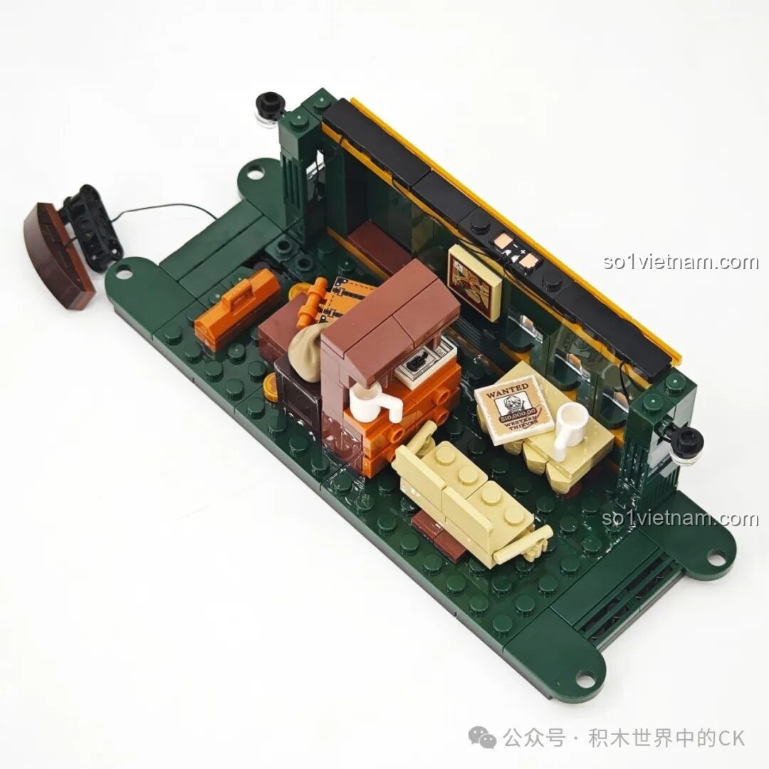 Hình ảnh minh họa bước lắp ráp thứ sáu của bộ Funwhole F9036.