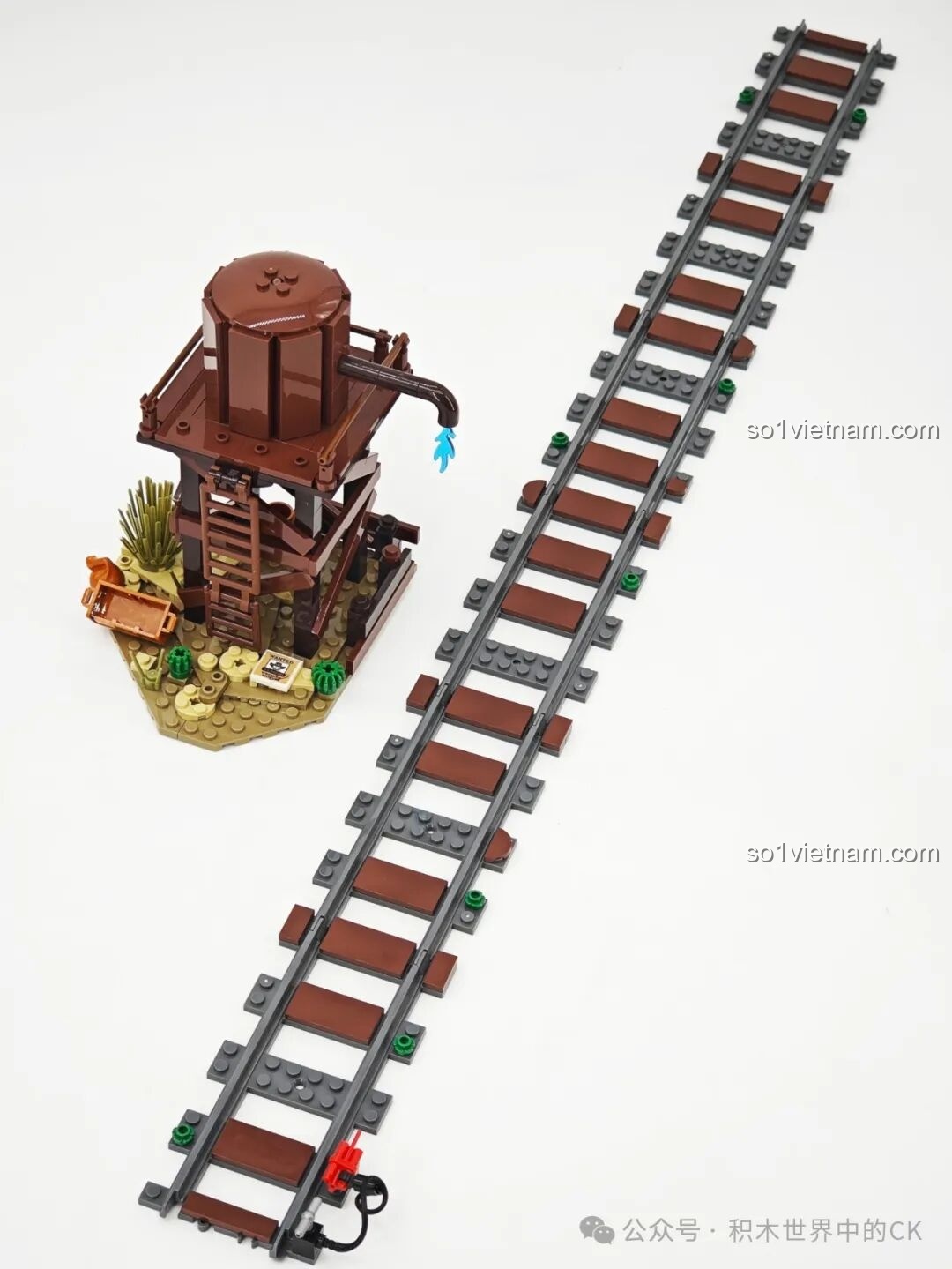 Hình ảnh minh họa bước lắp ráp thứ chín của bộ Funwhole F9036.