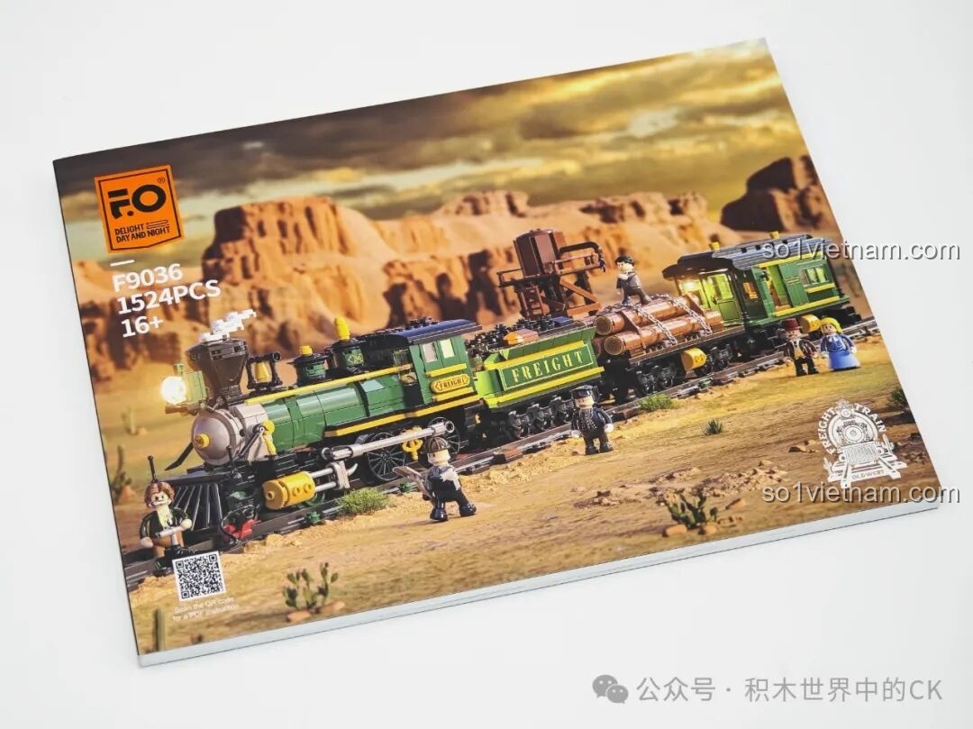 Sách hướng dẫn lắp ráp chi tiết của bộ Funwhole F9036.